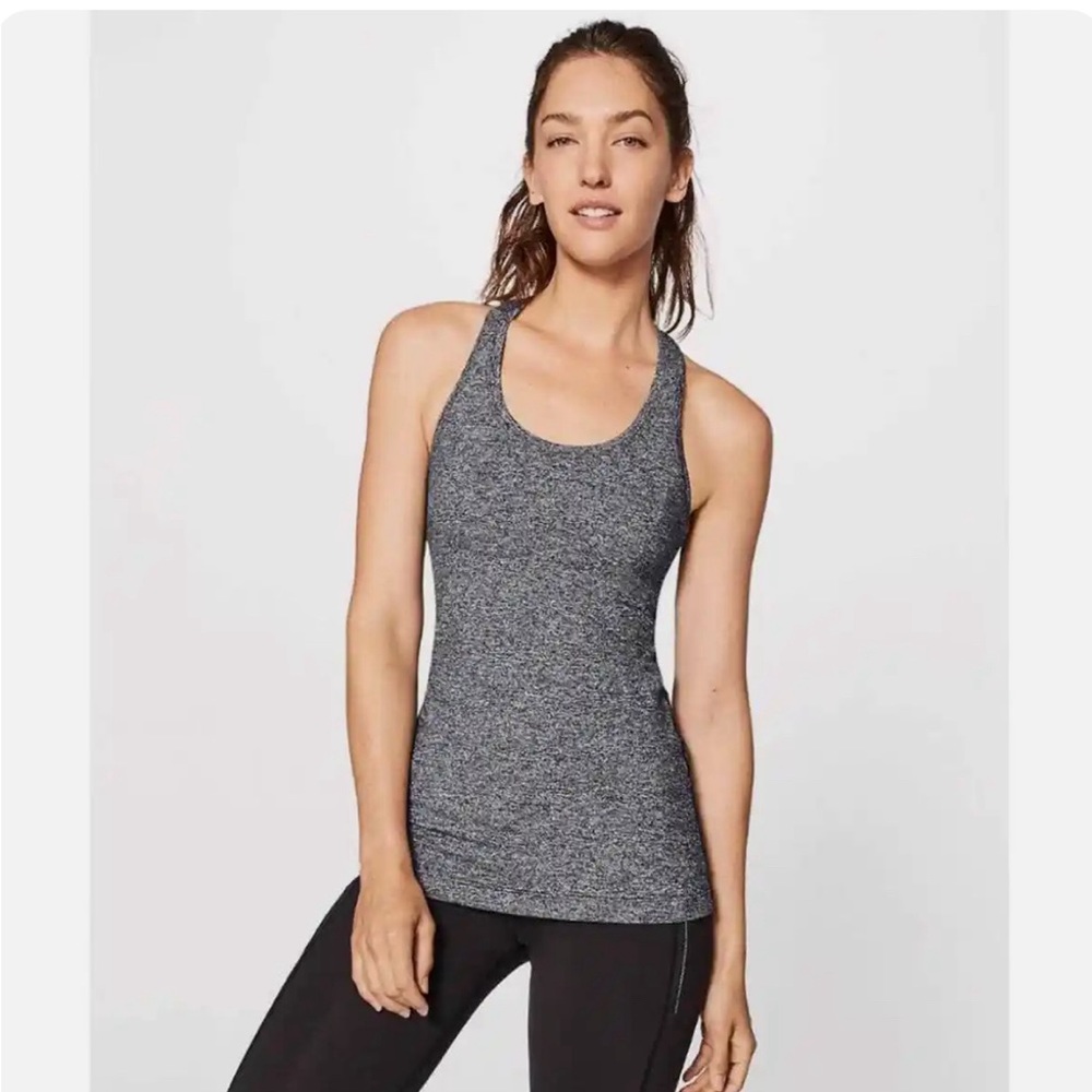 Heathered Grey Lululemon Cool RacerbackTank - 6